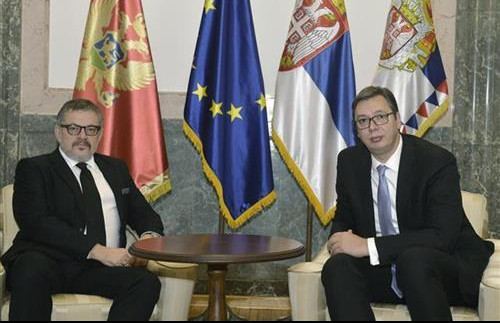 (FOTO) PREDSEDNIK VUČIĆ: Srbija posvećena daljem razvoju prijateljskih odnosa sa Crnom Gorom 